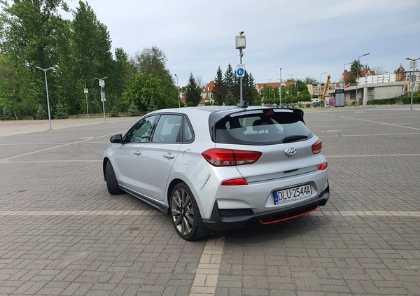 Hyundai I30 cena 65500 przebieg: 82053, rok produkcji 2017 z Lubin małe 92